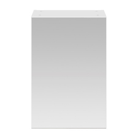 OFF116 Nuie Athena 450mm Mirror Cabinet Gloss White