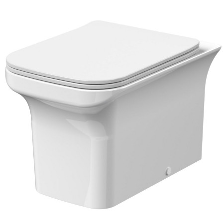 Nuie Ava Back To Wall Rimless Pan and Seat