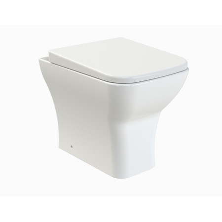 NCG406 Nuie Ava Back To Wall Rimless Pan and Soft Close Seat