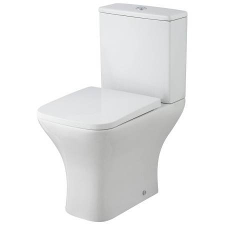 Nuie Ava Rimless Pan With Cistern and Soft Close Seat