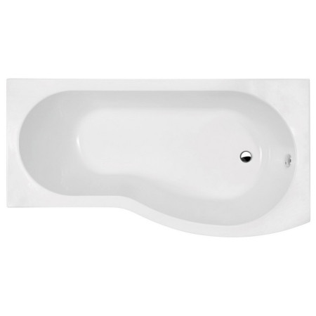 WBB1585R Nuie B-Shaped Right Hand 1500 x 900mm Shower Bath
