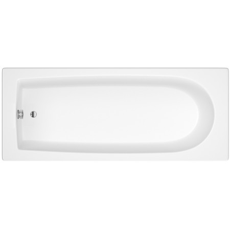NBA607 Nuie Barmby Single Ended 1600 x 700mm Rounded Bath