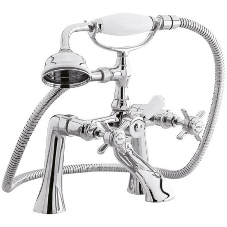 I304X Nuie Beaumont Traditional Bath and Shower Mixer with Kit