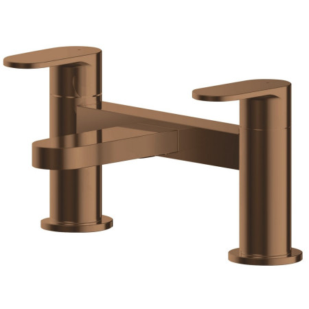 Nuie Binsey Brushed Bronze Bath Filler