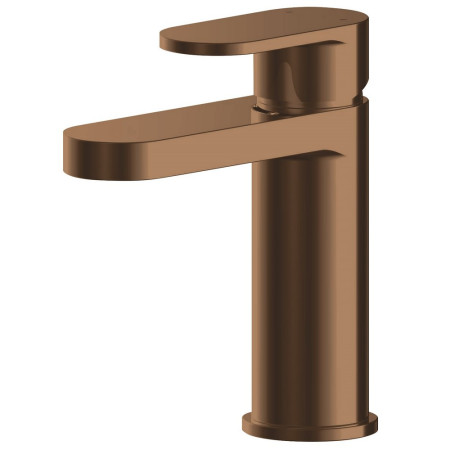 Nuie Binsey Brushed Bronze Mono Basin Mixer with Waste
