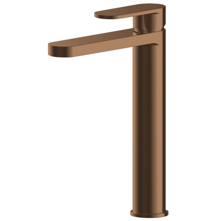 Nuie Binsey Brushed Bronze Tall Basin Mixer