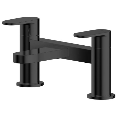 Nuie Binsey Matt Black Bath Filler