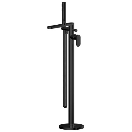 Nuie Binsey Matt Black Freestanding Bath Shower Mixer