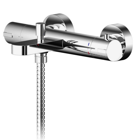 BIN005 Nuie Binsey Wall Mounted Thermostatic Bath Shower Mixer in Chrome (1)