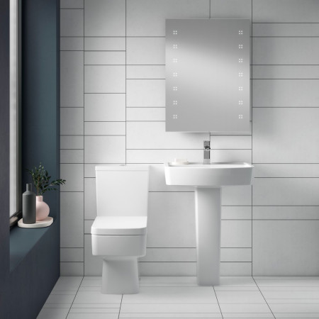 CBL008 Nuie Bliss Semi Flush To Wall WC Unit Room Setting
