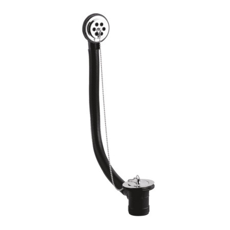 Nuie Brass Plug and Chain Bath Waste with Overflow