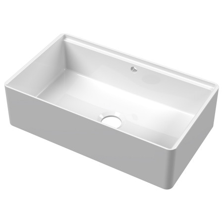 Nuie Butler 795 x 460mm Kitchen Sink with Ledge
