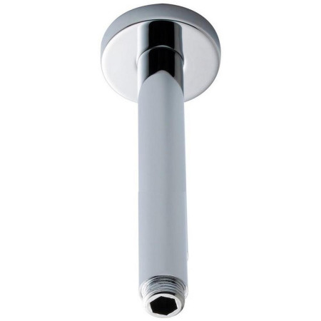 Nuie Ceiling Mounted 380mm Shower Arm in Chrome