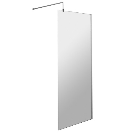 Nuie Chrome 700 x 1950mm Wetroom Screen