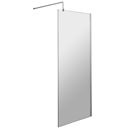 Nuie Chrome 760mm Wetroom Screen