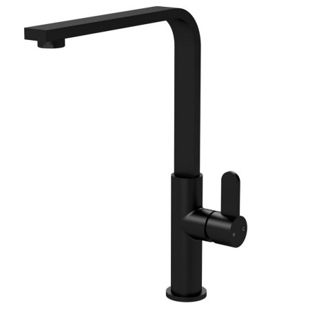 Nuie Churni Mono Single Lever Kitchen Tap in Matt Black