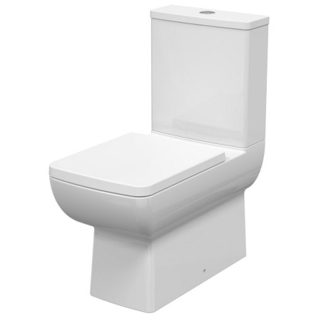 Nuie Cleo Flush to Wall Close Coupled Pan and Cistern