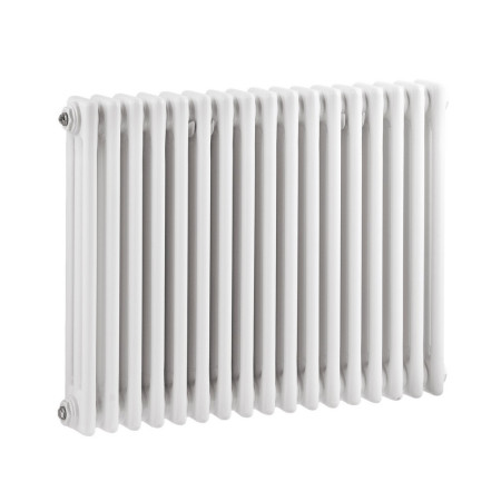 Nuie Colosseum Triple Panel Gloss White 600 x 777mm Horizontal Radiator