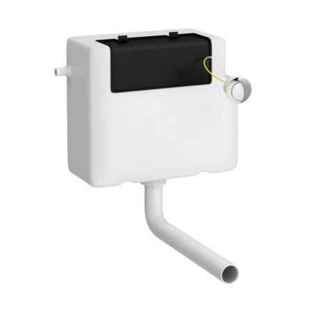 Nuie Concealed Universal Dual Flush Cistern with Button