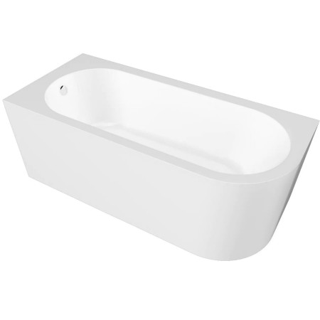 Nuie Crescent 1600 x 725mm Left Hand Curved Corner Bath