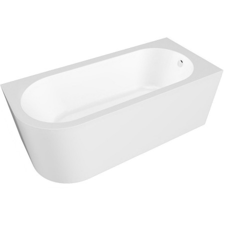 Nuie Crescent 1600 x 725mm Right Hand Curved Corner Bath