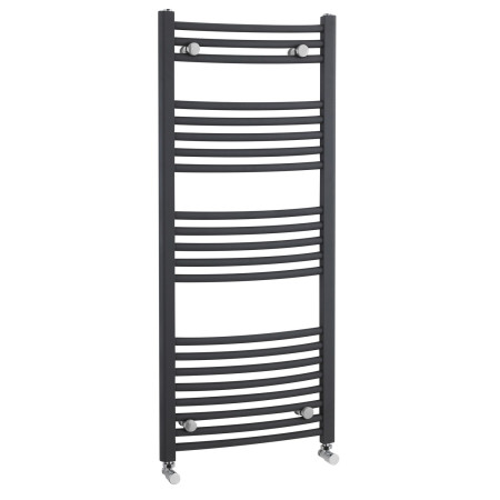 Nuie Crescent Anthracite 1150 x 500mm Curved Ladder Rail