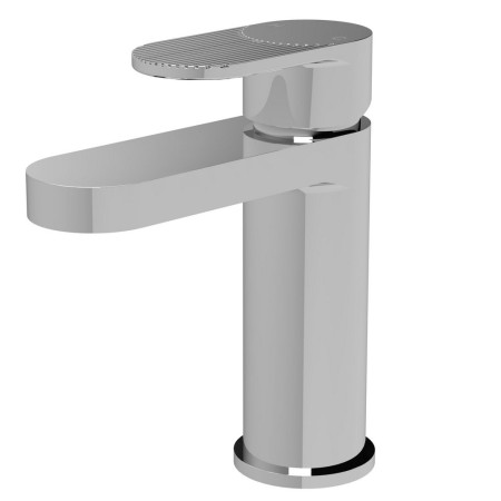 Nuie Cyprus Fluted Chrome Mono Basin Mixer with Waste