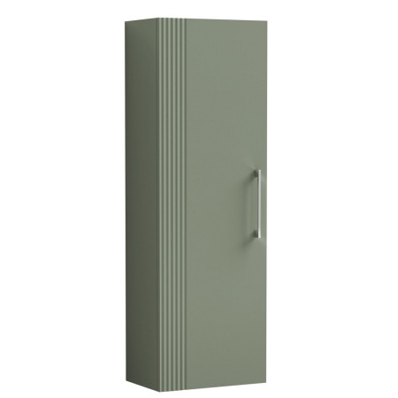 FLT862 Nuie Deco 400mm Green Wall Hung Tall Unit (1)