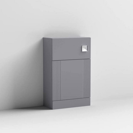 Nuie Deco 500mm Grey WC Unit