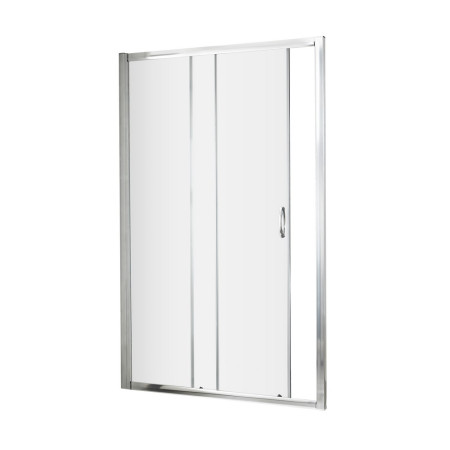 Nuie Ella Chrome 1000mm Sliding Shower Door