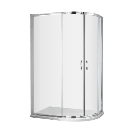 Nuie Ella Offset Quadrant 1200 x 800mm Shower Enclosure