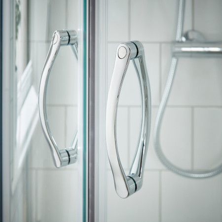 SQU8-E5 Nuie Ella Quadrant 800 x 800mm Shower Enclosure Handle Designs