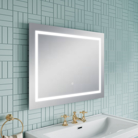 LQ506 Nuie Enif LED 600 x 800mm Touch Sensor Mirror Switched On