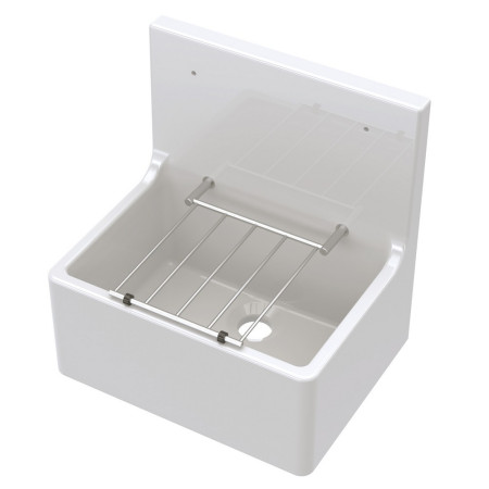 Nuie Fireclay 515 x 535mm Cleaner Sink