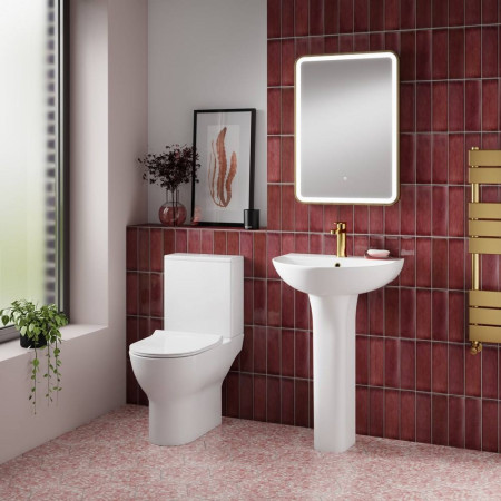 NCG391 Nuie Freya Rimless Comfort Height Pan With Cistern and Soft Closing Seat (3)