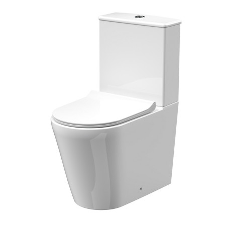 Nuie Fenton Round Flush To Wall WC Unit