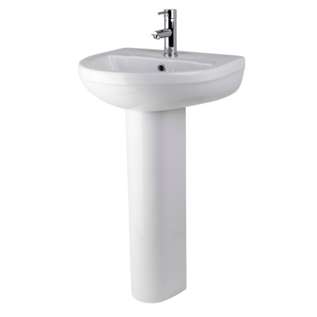 CHM002 Nuie Harmony 500mm Basin and Pedestal