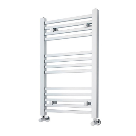 Nuie Level Chrome 800 x 500mm Square Ladder Rail