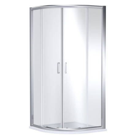 Nuie Lucie 1000mm Quadrant Shower Enclosure in Chrome
