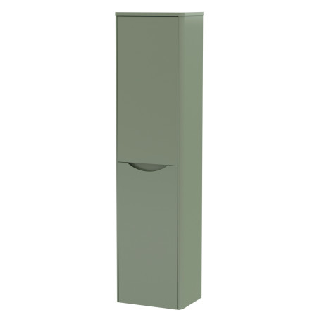 Nuie Lunar 400mm Satin Green Wall Hung Tall Unit