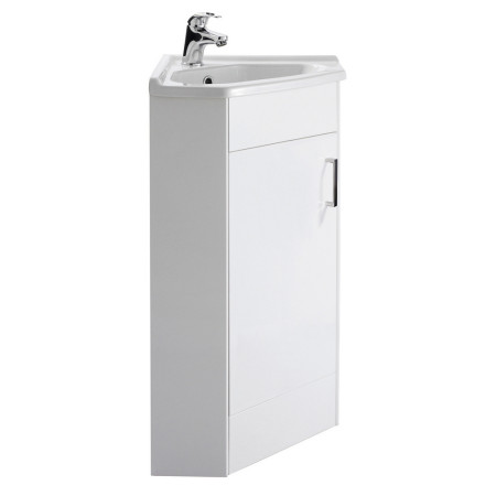 Nuie Mayford 1 Door Corner Vanity Unit and Basin