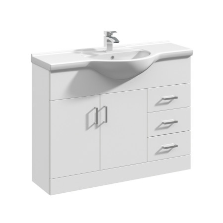 Nuie Mayford 1050mm Floor Standing Vanity Unit with Basin