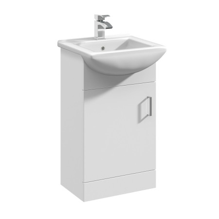 VTM450 Nuie Mayford 450mm Floor Standing Vanity Unit with Square Basin (1)