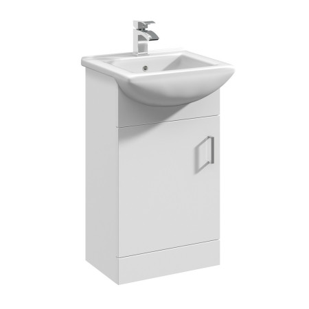 Nuie Mayford 450mm Floor Standing Vanity Unit with Square Basin