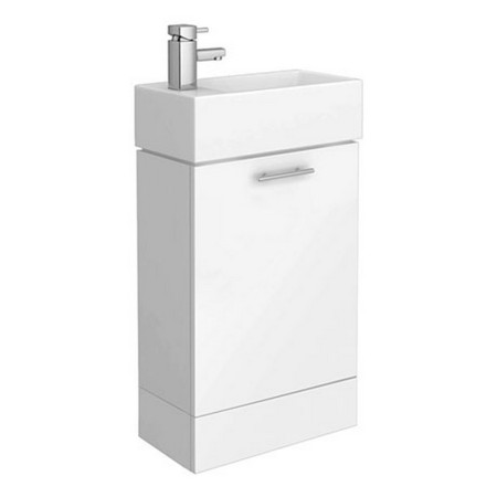 VTY058 Nuie Mayford 480mm Cloakroom Cabinet and Basin