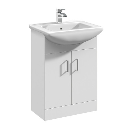 Nuie Mayford 550mm Floor Standing Vanity Unit with Square Basin