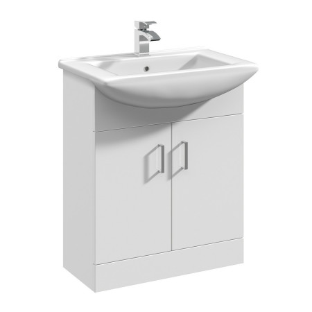 VTM650 Nuie Mayford 650mm Floor Standing Vanity Unit with Square Basin (1)