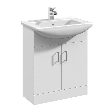 Nuie Mayford 650mm Floor Standing Vanity Unit with Square Basin