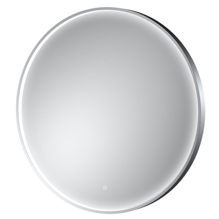Nuie Mensa 800mm Chrome Round Framed LED Mirror