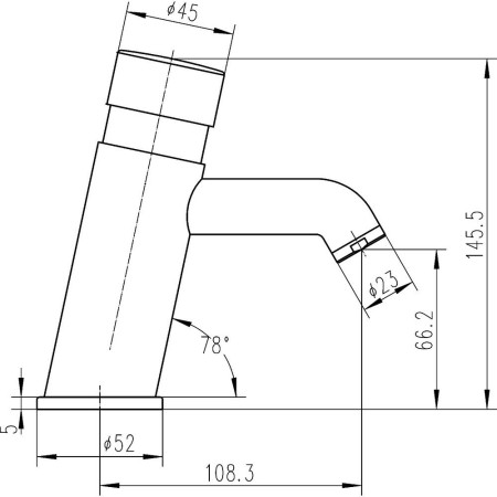 TWS009 Nuie Non Concussive Chrome Mono Basin Mixer (2)